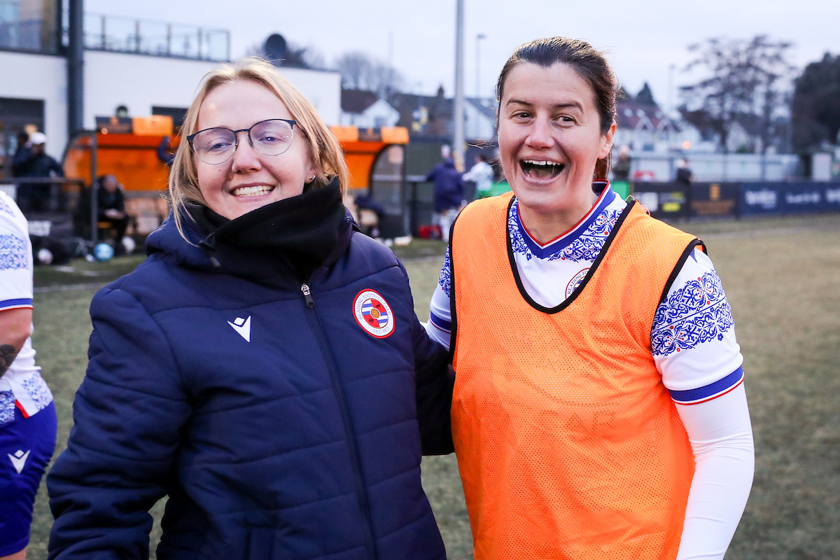 What does Reading FC Women Community Day mean to Emma Hopkins?